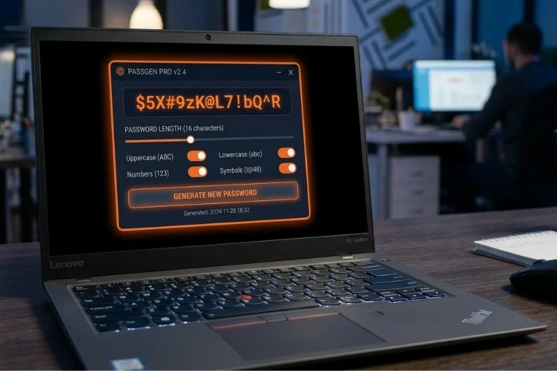 password generator on lenovo laptop